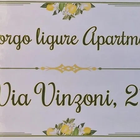 Apartmán Borgo Ligure *